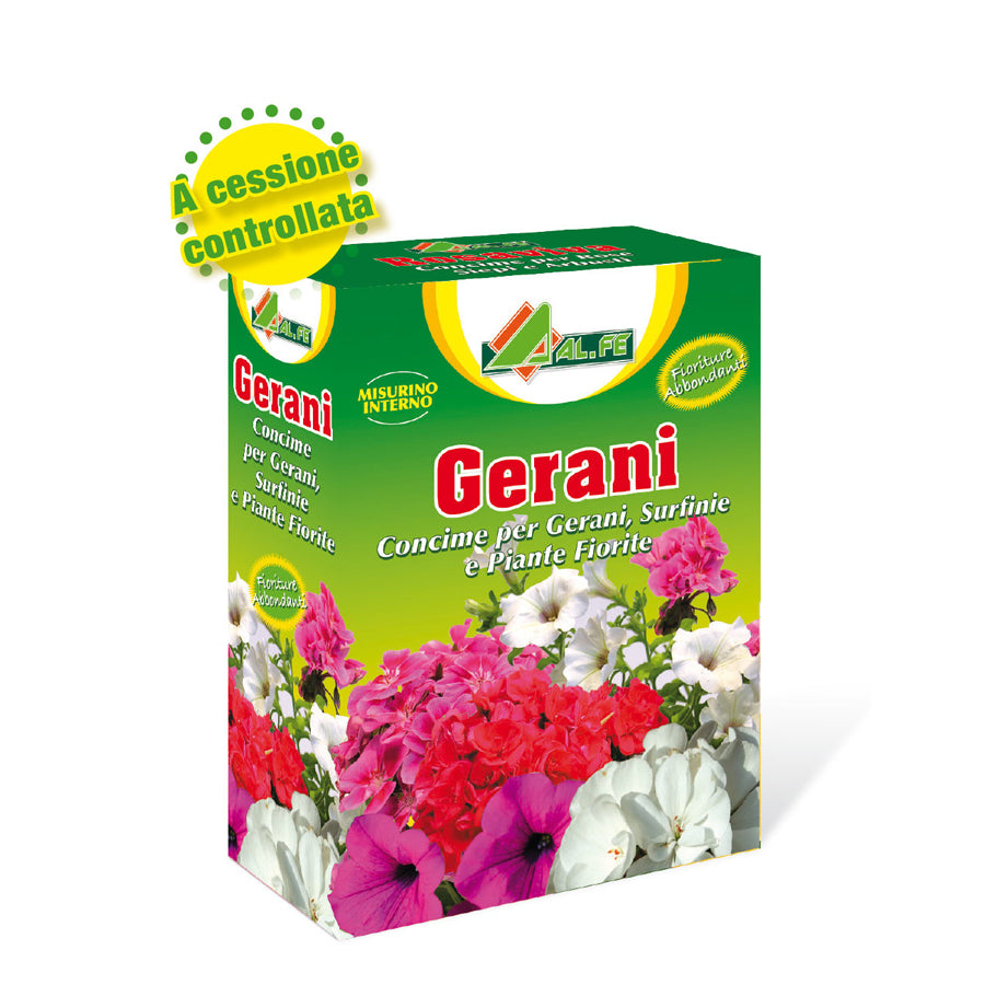 GERANI - Concime per gerani, surfinie e piante fiorite 1 kg